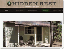 Tablet Screenshot of hiddenrest.com